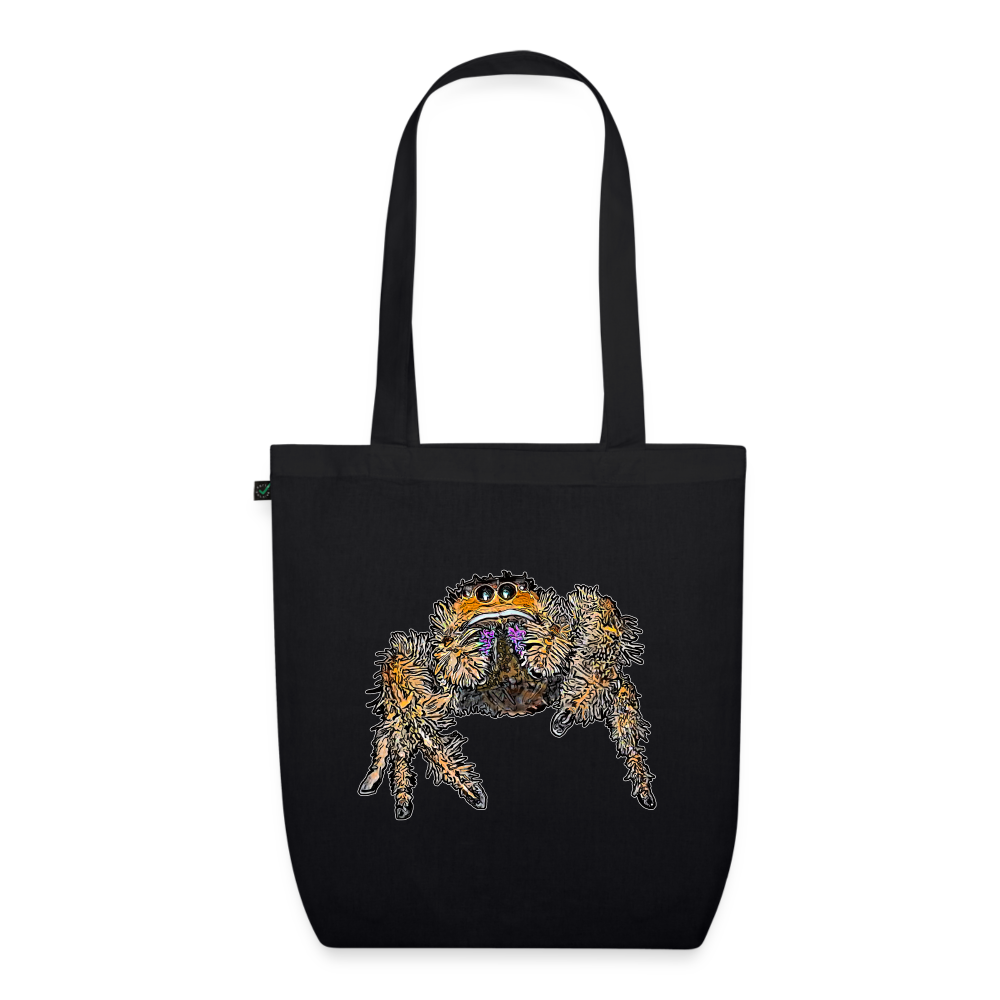 Bio-Stoffbeutel Phidippus regius Everglades female - Schwarz