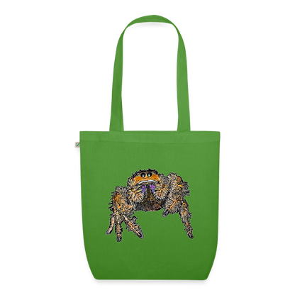 Bio-Stoffbeutel Phidippus regius Everglades female - Blattgrün