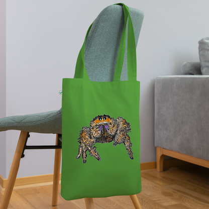 Bio-Stoffbeutel Phidippus regius Everglades female - Blattgrün