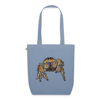 Bio-Stoffbeutel Phidippus regius Everglades female - Blaugrau