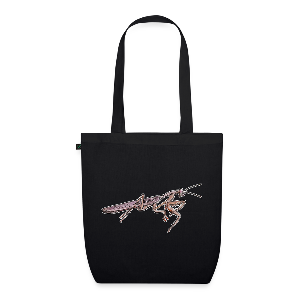 Bio-Stoffbeutel Rhombodera kirbyi male - Schwarz