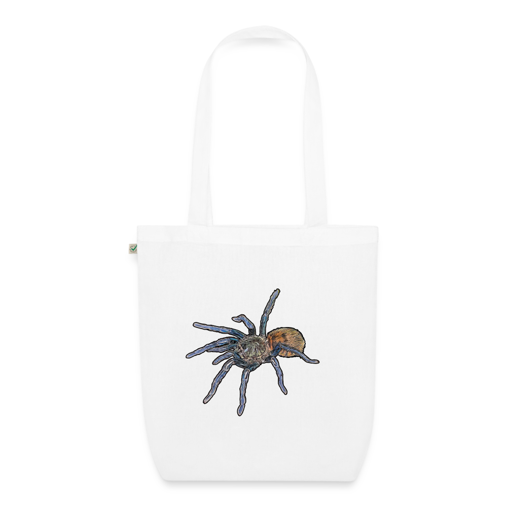 Bio-Stoffbeutel Chromatopelma cyaneopubescens - weiß