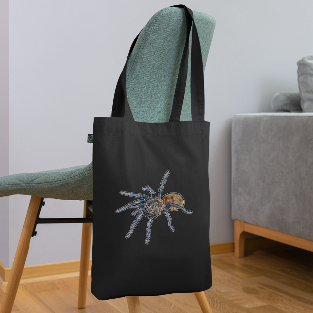 Bio-Stoffbeutel Chromatopelma cyaneopubescens - Schwarz