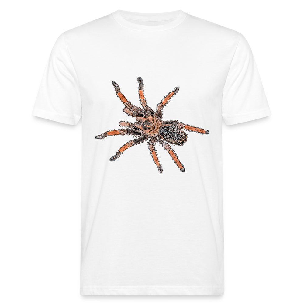Männer Bio-T-Shirt Brachypelma emilia - weiß