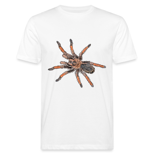 Männer Bio-T-Shirt Brachypelma emilia - weiß