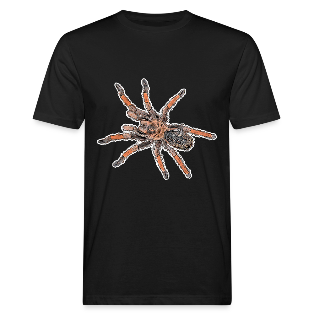Männer Bio-T-Shirt Brachypelma emilia - Schwarz