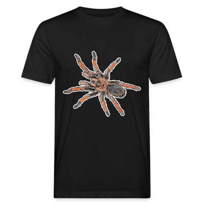 Männer Bio-T-Shirt Brachypelma emilia - Schwarz