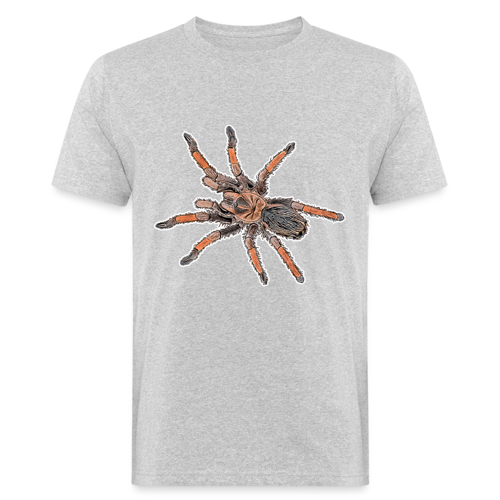 Männer Bio-T-Shirt Brachypelma emilia - Grau meliert