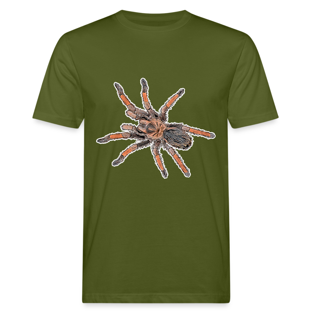 Männer Bio-T-Shirt Brachypelma emilia - Moosgrün