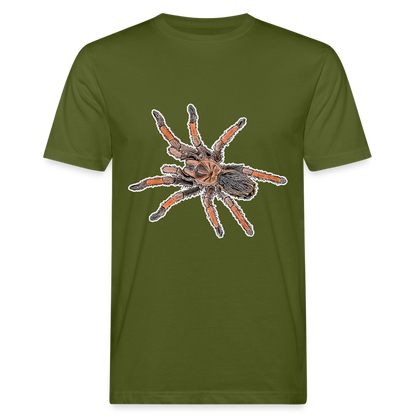 Männer Bio-T-Shirt Brachypelma emilia - Moosgrün