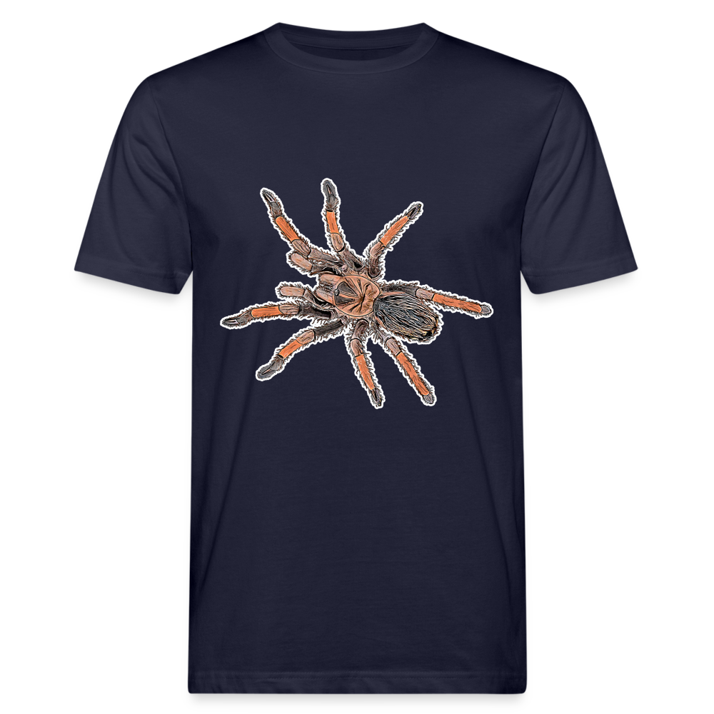 Männer Bio-T-Shirt Brachypelma emilia - Navy