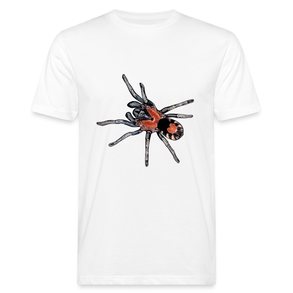 Männer Bio-T-Shirt Cyriocosmus elegans - weiß