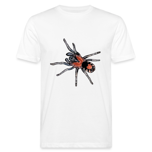 Männer Bio-T-Shirt Cyriocosmus elegans - weiß