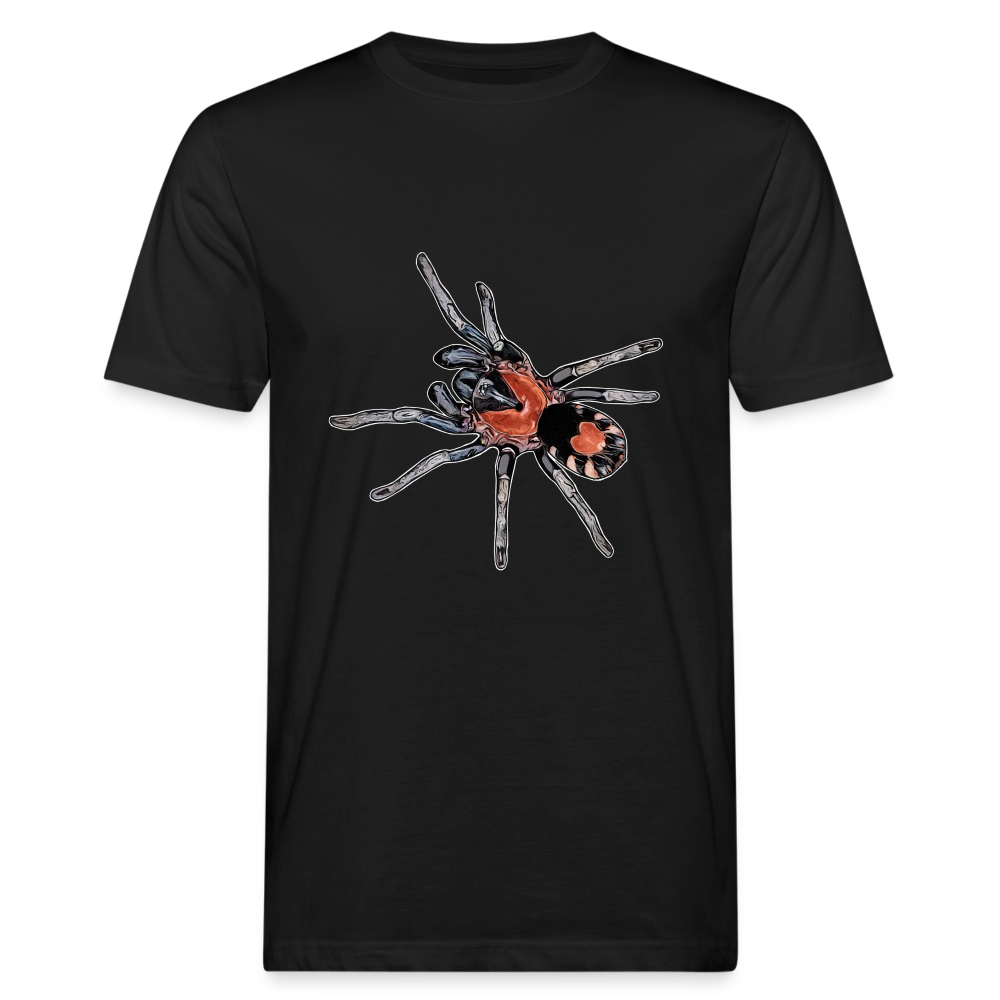 Männer Bio-T-Shirt Cyriocosmus elegans - Schwarz