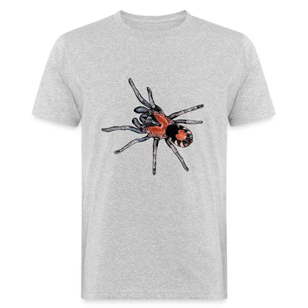 Männer Bio-T-Shirt Cyriocosmus elegans - Grau meliert