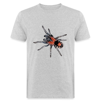 Männer Bio-T-Shirt Cyriocosmus elegans - Grau meliert