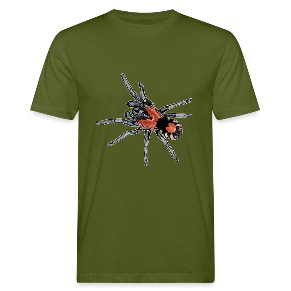 Männer Bio-T-Shirt Cyriocosmus elegans - Moosgrün