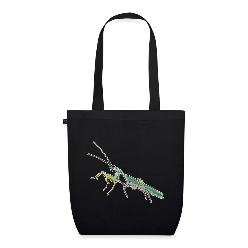 Bio-Stoffbeutel Sphodromantis lineola - Schwarz