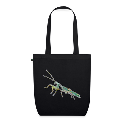 Bio-Stoffbeutel Sphodromantis lineola - Schwarz