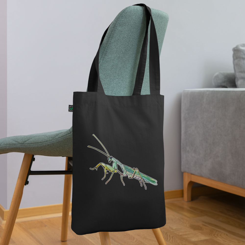 Bio-Stoffbeutel Sphodromantis lineola - Schwarz