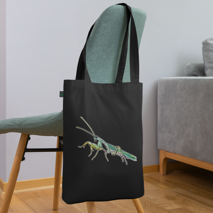 Bio-Stoffbeutel Sphodromantis lineola - Schwarz