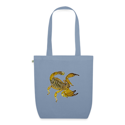 Bio-Stoffbeutel Scorpio maurus palmatus - Blaugrau