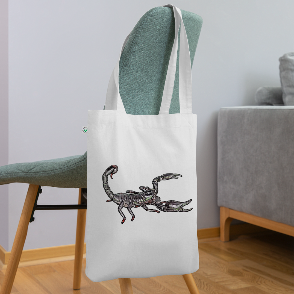 Bio-Stoffbeutel Heterometrus silenus - weiß