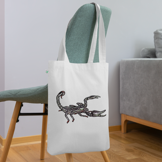 Bio-Stoffbeutel Heterometrus silenus - weiß