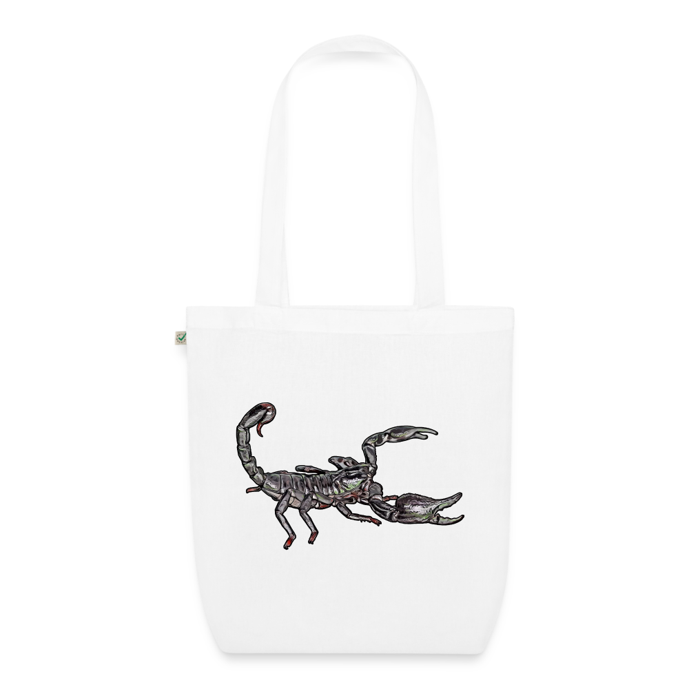 Bio-Stoffbeutel Heterometrus silenus - weiß