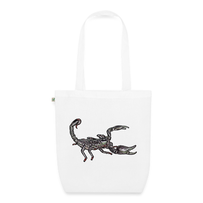 Bio-Stoffbeutel Heterometrus silenus - weiß