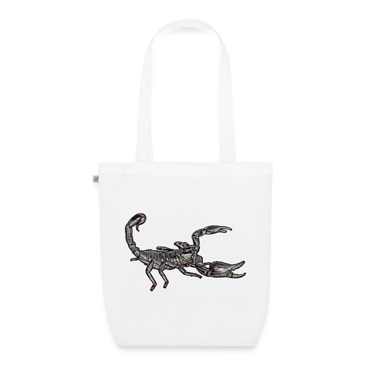 Bio-Stoffbeutel Heterometrus silenus - weiß