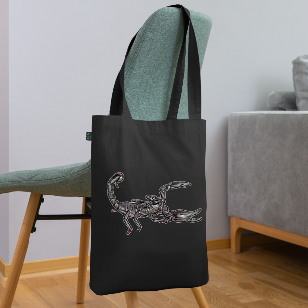 Bio-Stoffbeutel Heterometrus silenus - Schwarz