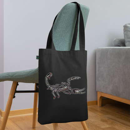 Bio-Stoffbeutel Heterometrus silenus - Schwarz