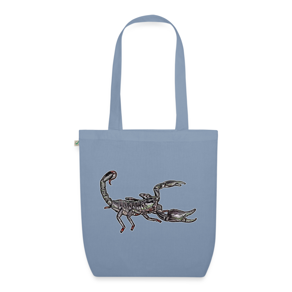 Bio-Stoffbeutel Heterometrus silenus - Blaugrau