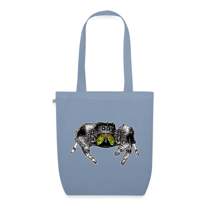 Bio-Stoffbeutel Phidippus regius Rastafari male - Blaugrau