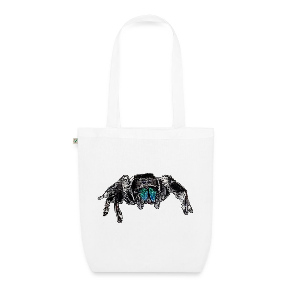 Bio-Stoffbeutel Phidippus regius Everglades male - weiß