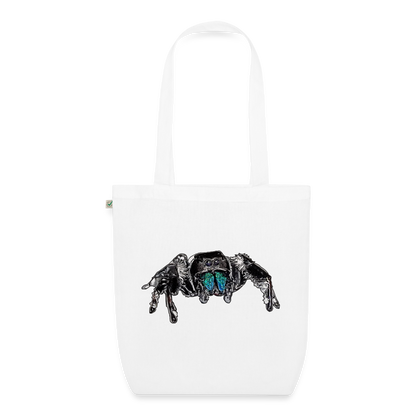 Bio-Stoffbeutel Phidippus regius Everglades male - weiß