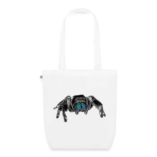 Bio-Stoffbeutel Phidippus regius Everglades male - weiß