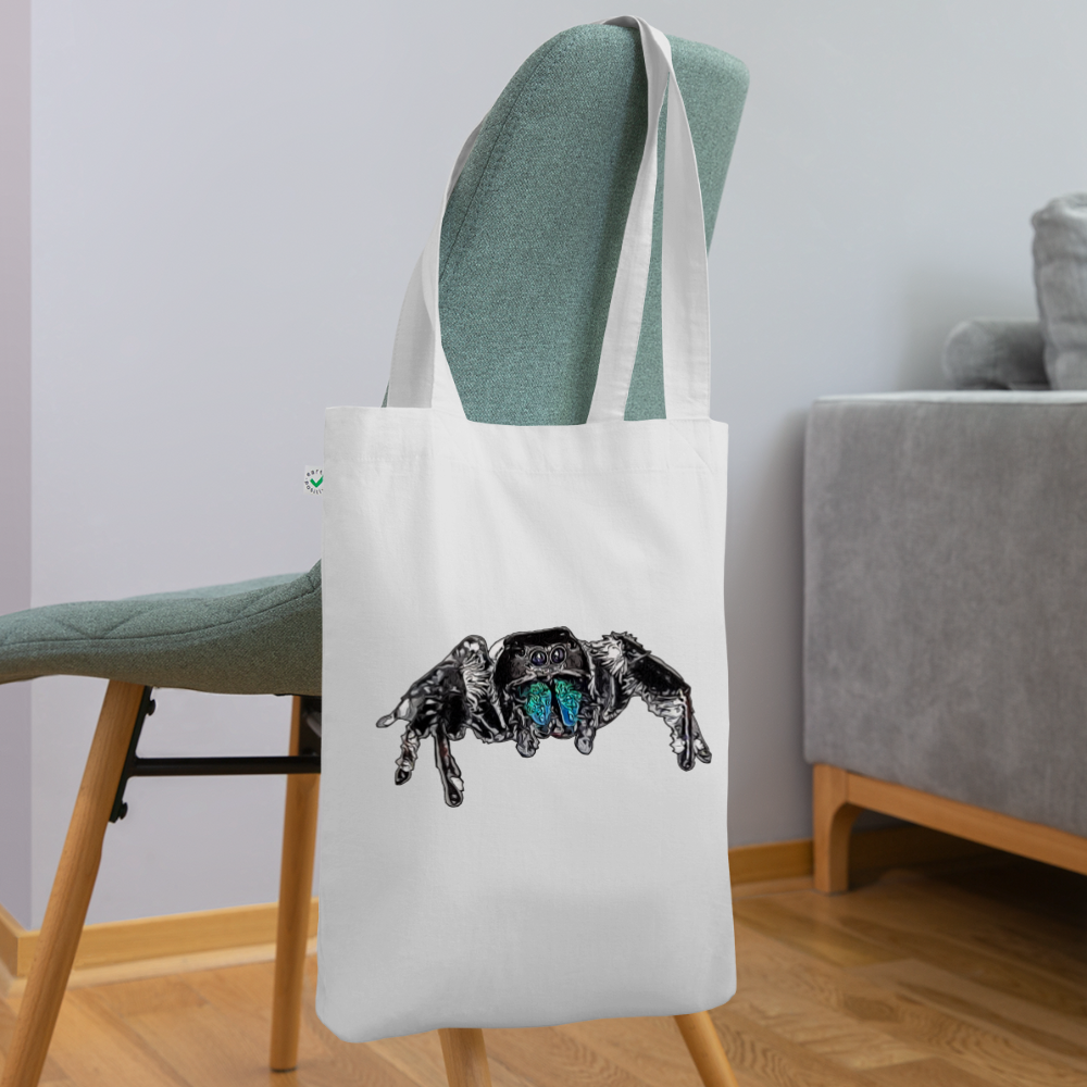 Bio-Stoffbeutel Phidippus regius Everglades male - weiß