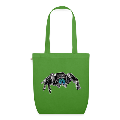 Bio-Stoffbeutel Phidippus regius Everglades male - Blattgrün