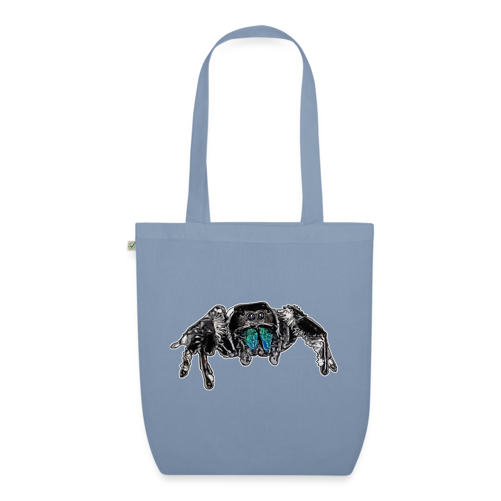 Bio-Stoffbeutel Phidippus regius Everglades male - Blaugrau