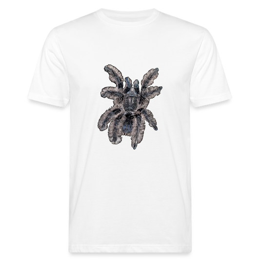 Männer Bio-T-Shirt Tliltocatl albopilosus - weiß