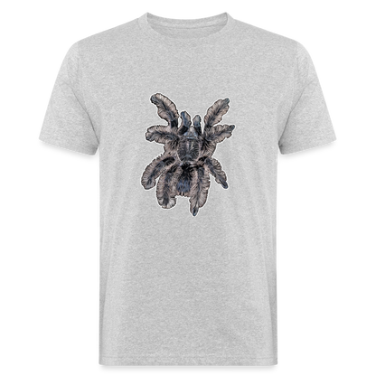 Männer Bio-T-Shirt Tliltocatl albopilosus - Grau meliert