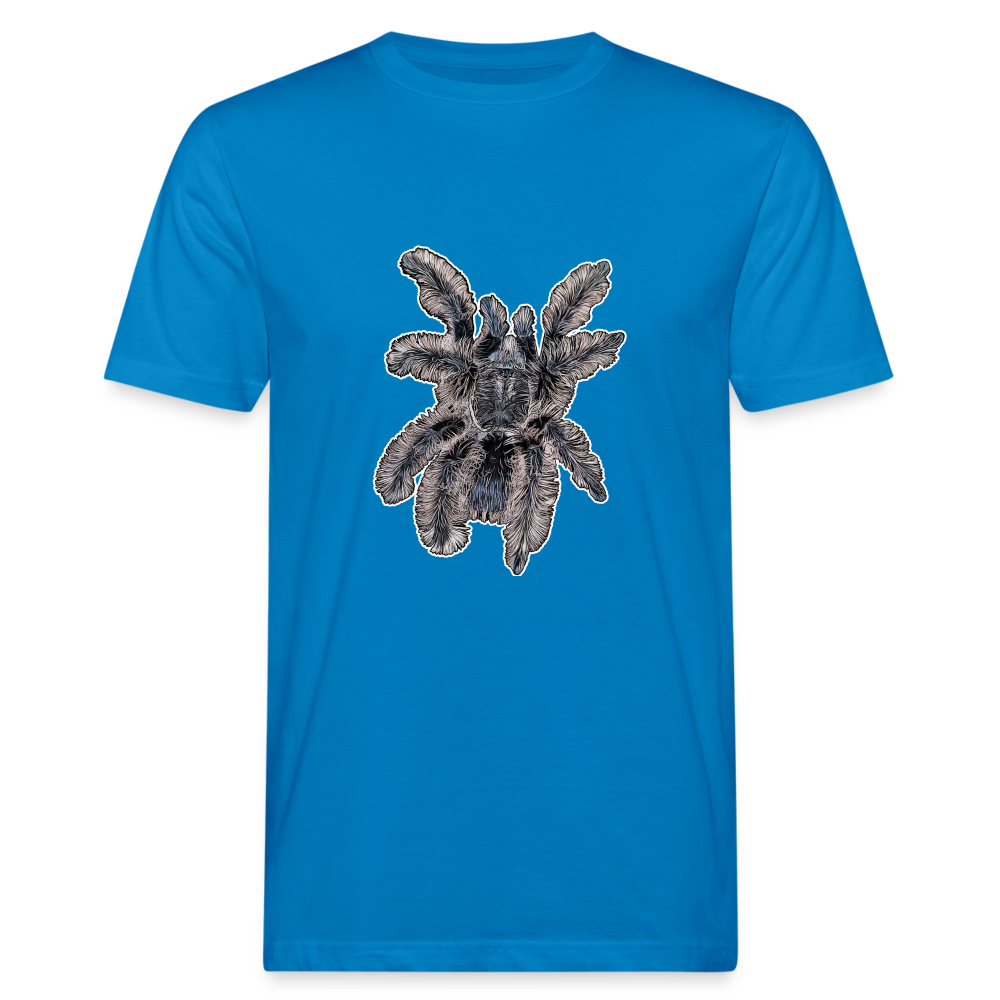 Männer Bio-T-Shirt Tliltocatl albopilosus - Pfauenblau