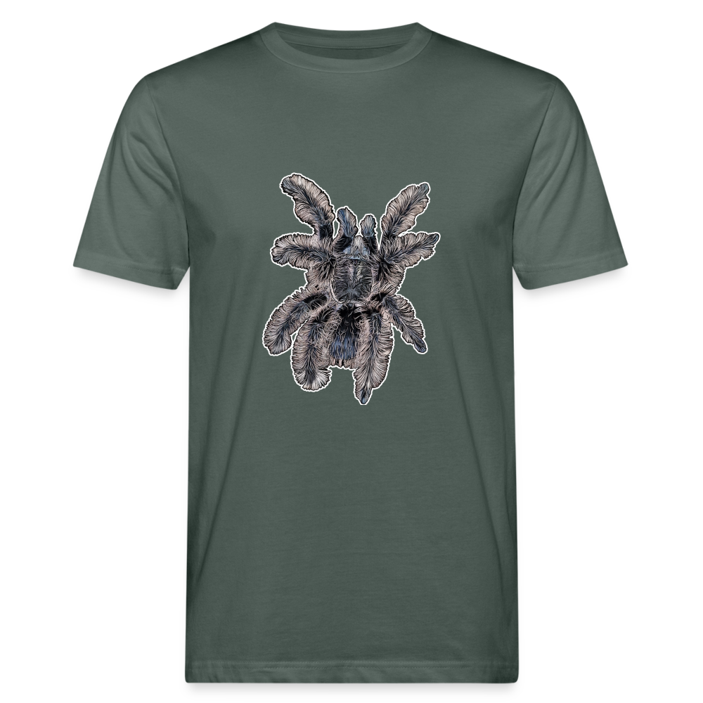 Männer Bio-T-Shirt Tliltocatl albopilosus - Graugrün