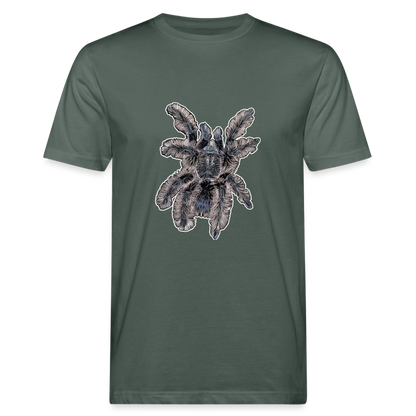 Männer Bio-T-Shirt Tliltocatl albopilosus - Graugrün