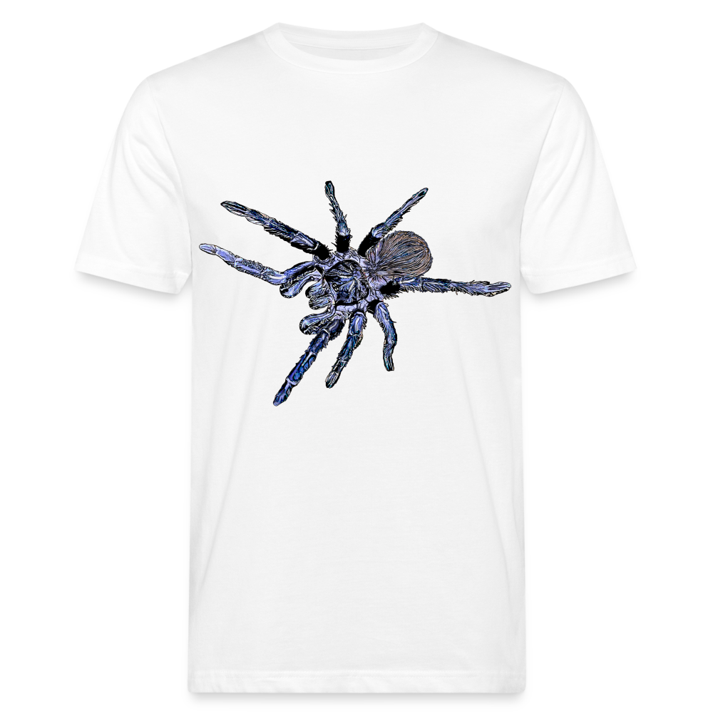 Männer Bio-T-Shirt Pterinopelma sazimai - weiß