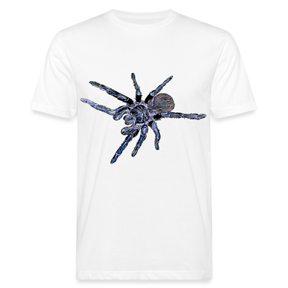 Männer Bio-T-Shirt Pterinopelma sazimai - weiß