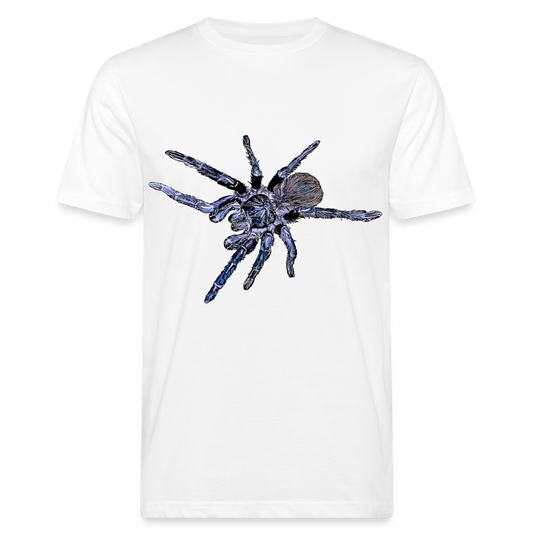 Männer Bio-T-Shirt Pterinopelma sazimai - weiß
