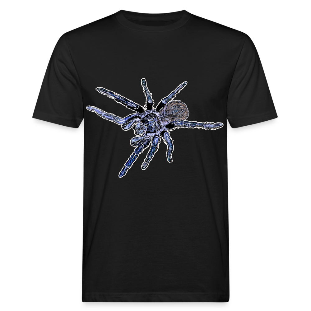 Männer Bio-T-Shirt Pterinopelma sazimai - Schwarz